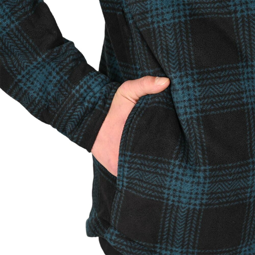 Volcom Bowered Fleece L/S Overshirt - Evergreen