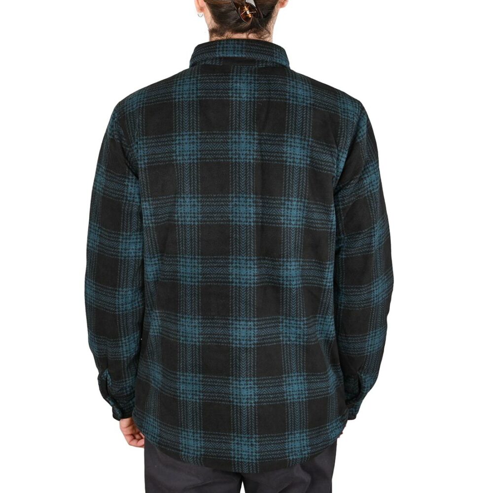 Volcom Bowered Fleece L/S Overshirt - Evergreen