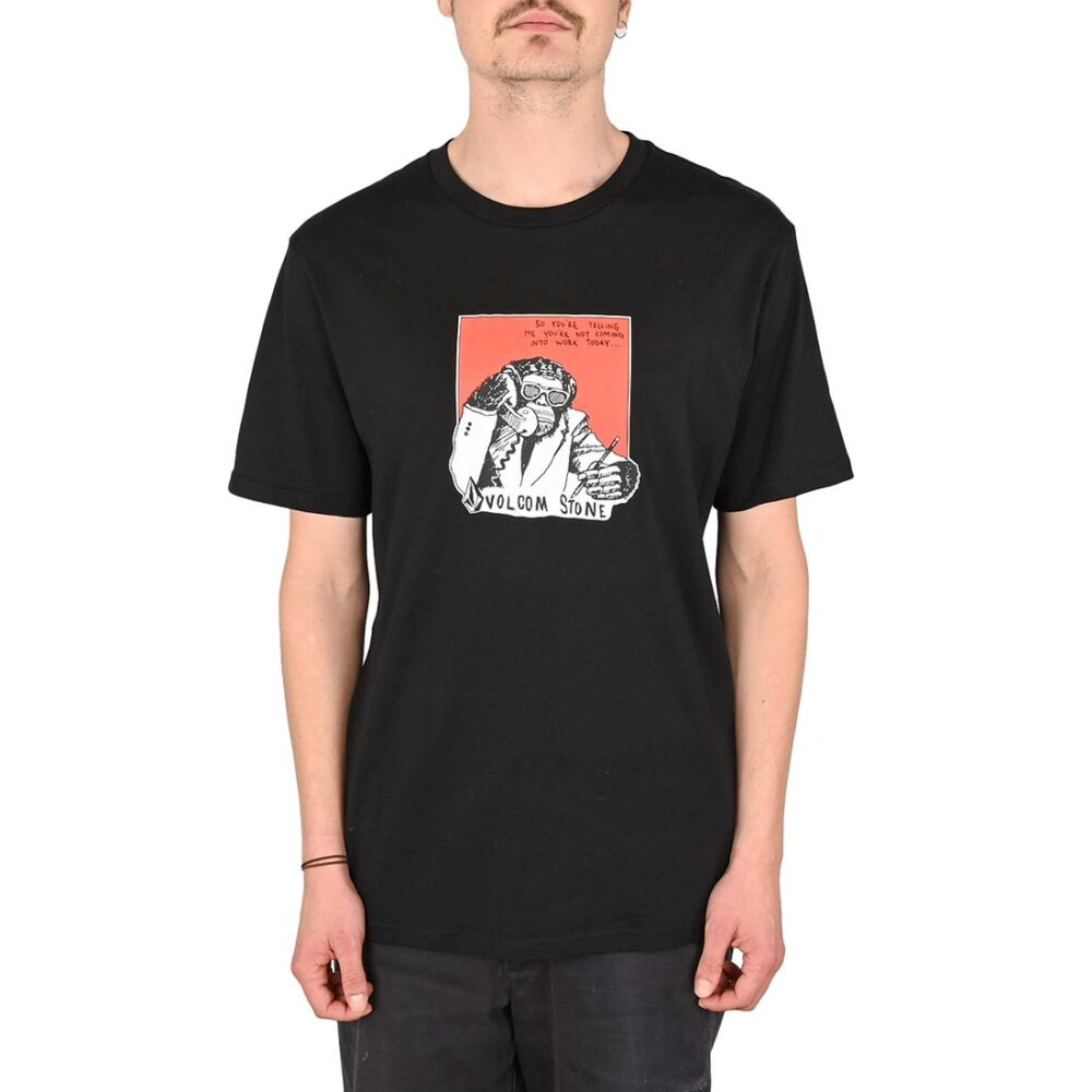 Volcom Chimp S/S T-Shirt - Black