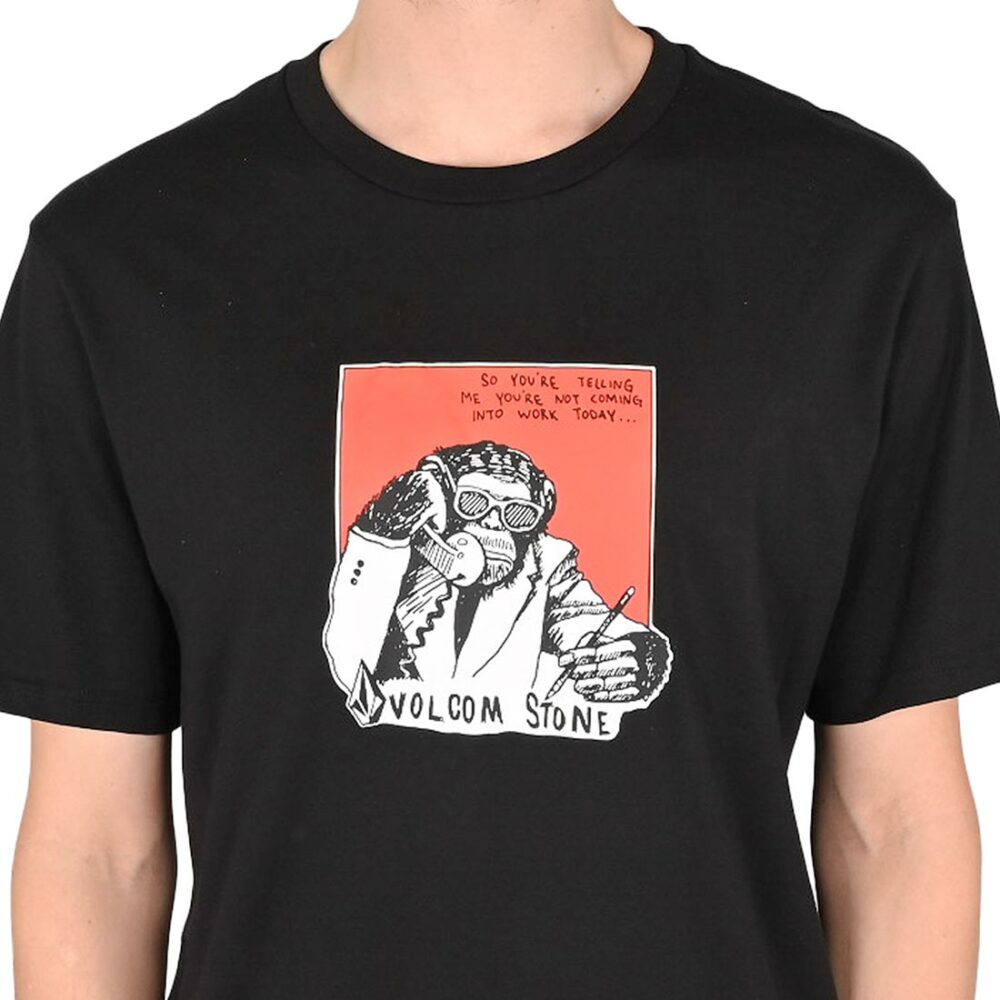 Volcom Chimp S/S T-Shirt - Black