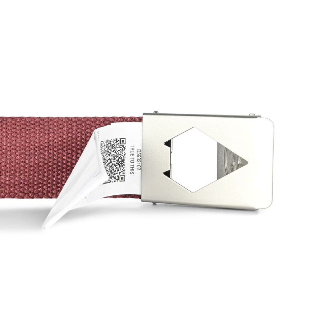 Volcom Circle Web Belt - Merlot