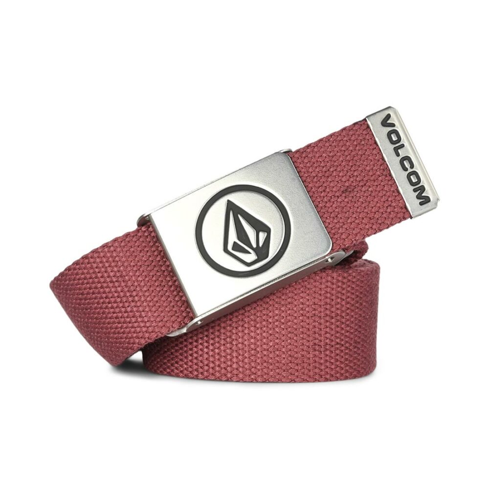 Volcom Circle Web Belt - Merlot