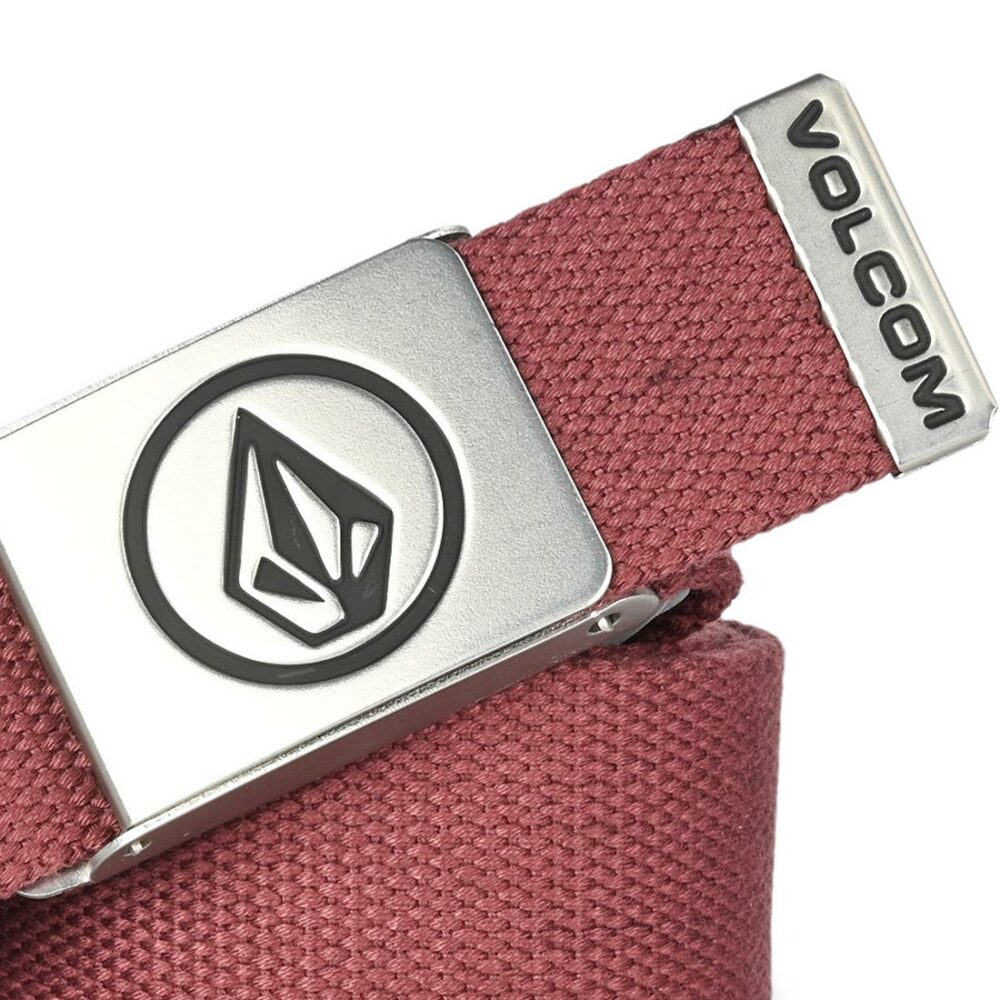 Volcom Circle Web Belt - Merlot