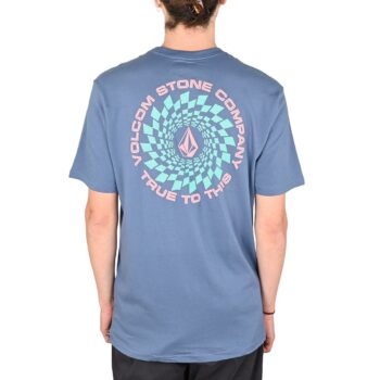 Volcom Easy Orbit S/S T-Shirt - Blueberry