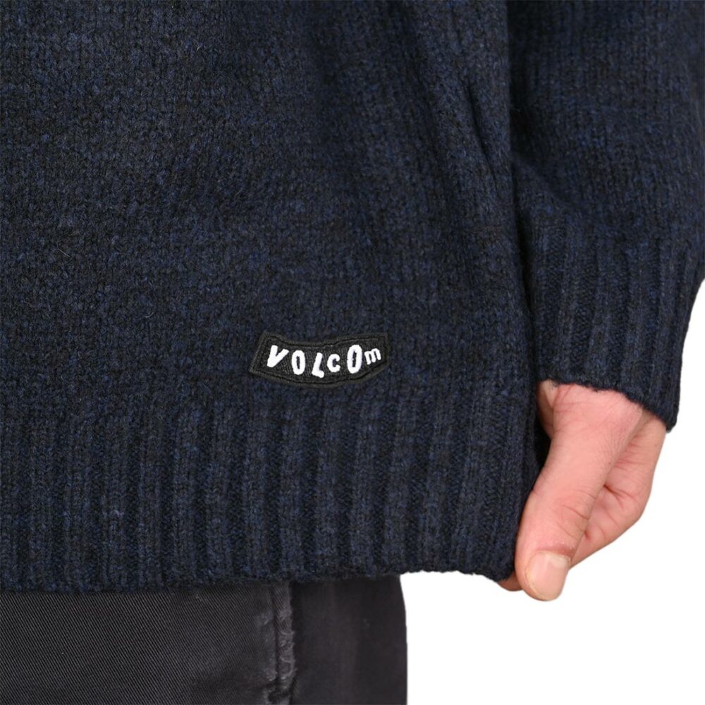 Volcom Edmonder II Knitted Jumper - Navy