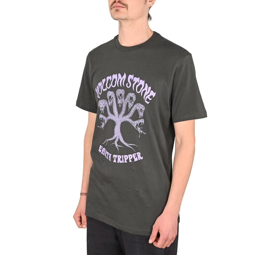 Volcom Feeding Tree S/S T-Shirt - Stealth