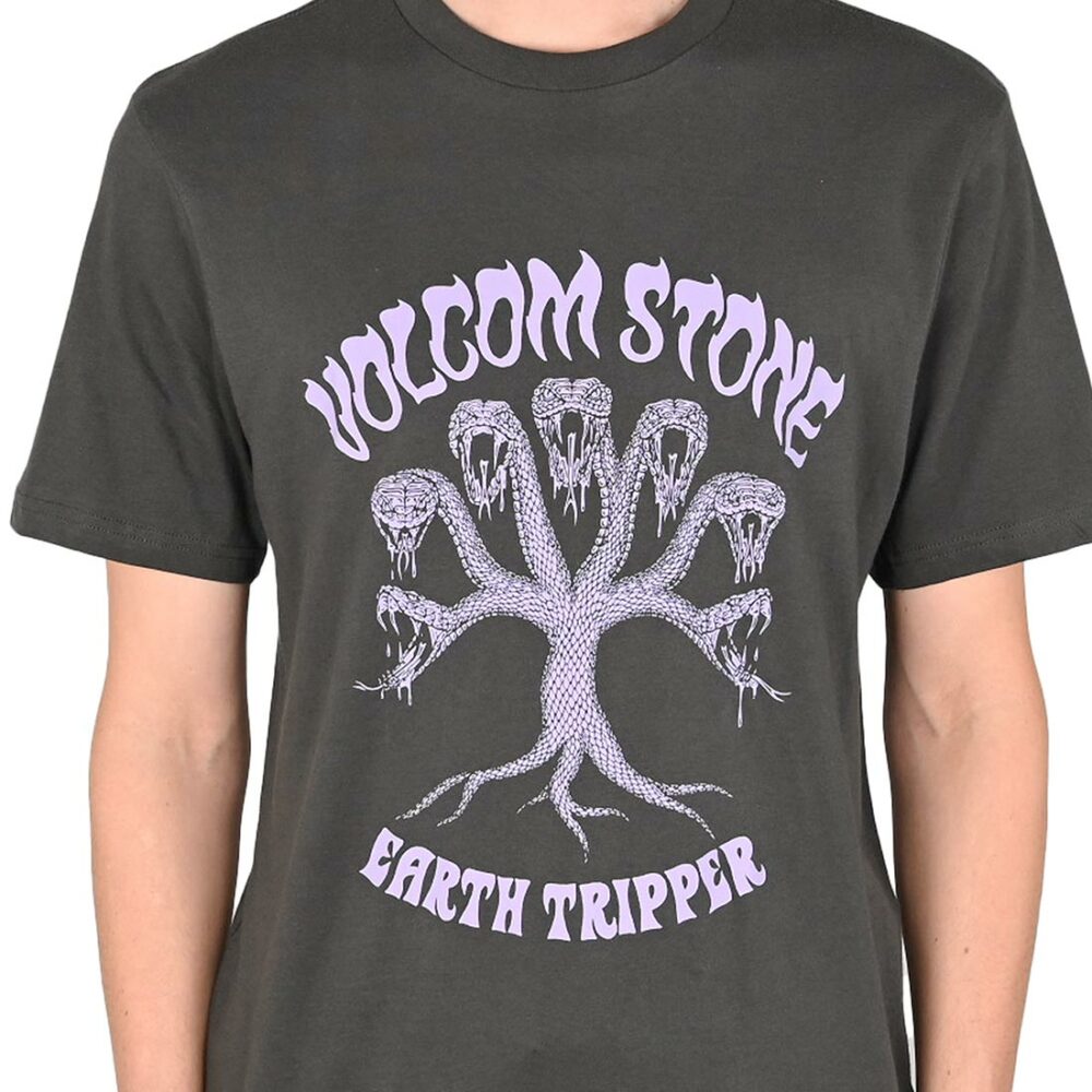 Volcom Feeding Tree S/S T-Shirt - Stealth