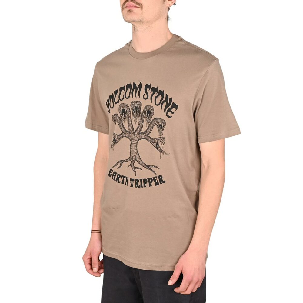 Volcom Feeding Tree S/S T-Shirt - Teak