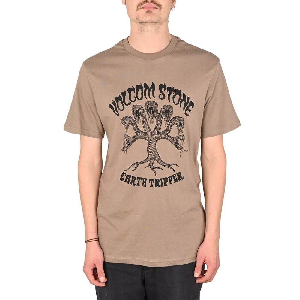 Volcom Feeding Tree S/S T-Shirt - Teak