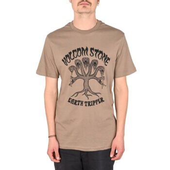 Volcom Feeding Tree S/S T-Shirt - Teak