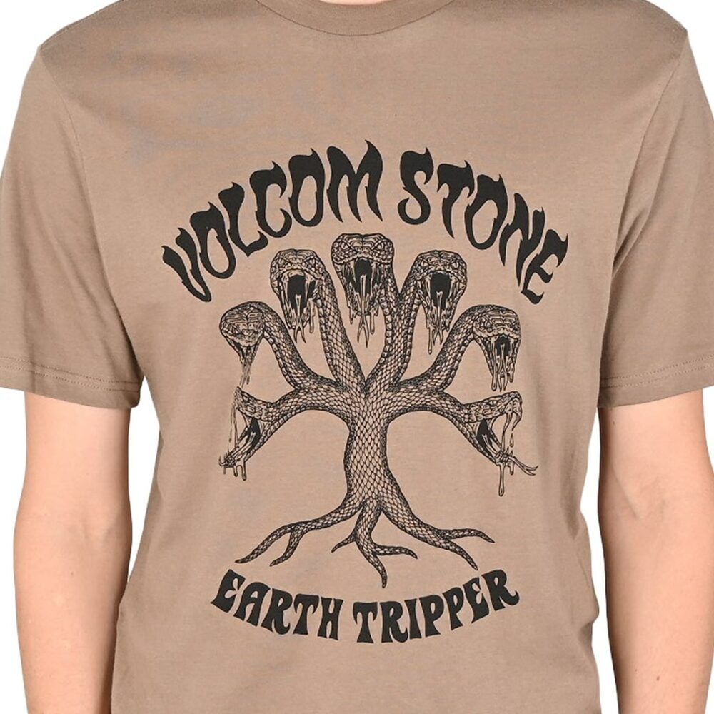 Volcom Feeding Tree S/S T-Shirt - Teak