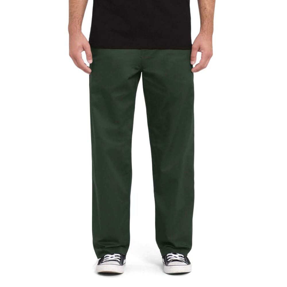 Volcom Frickin Skate Chino Pants - Dark Forest