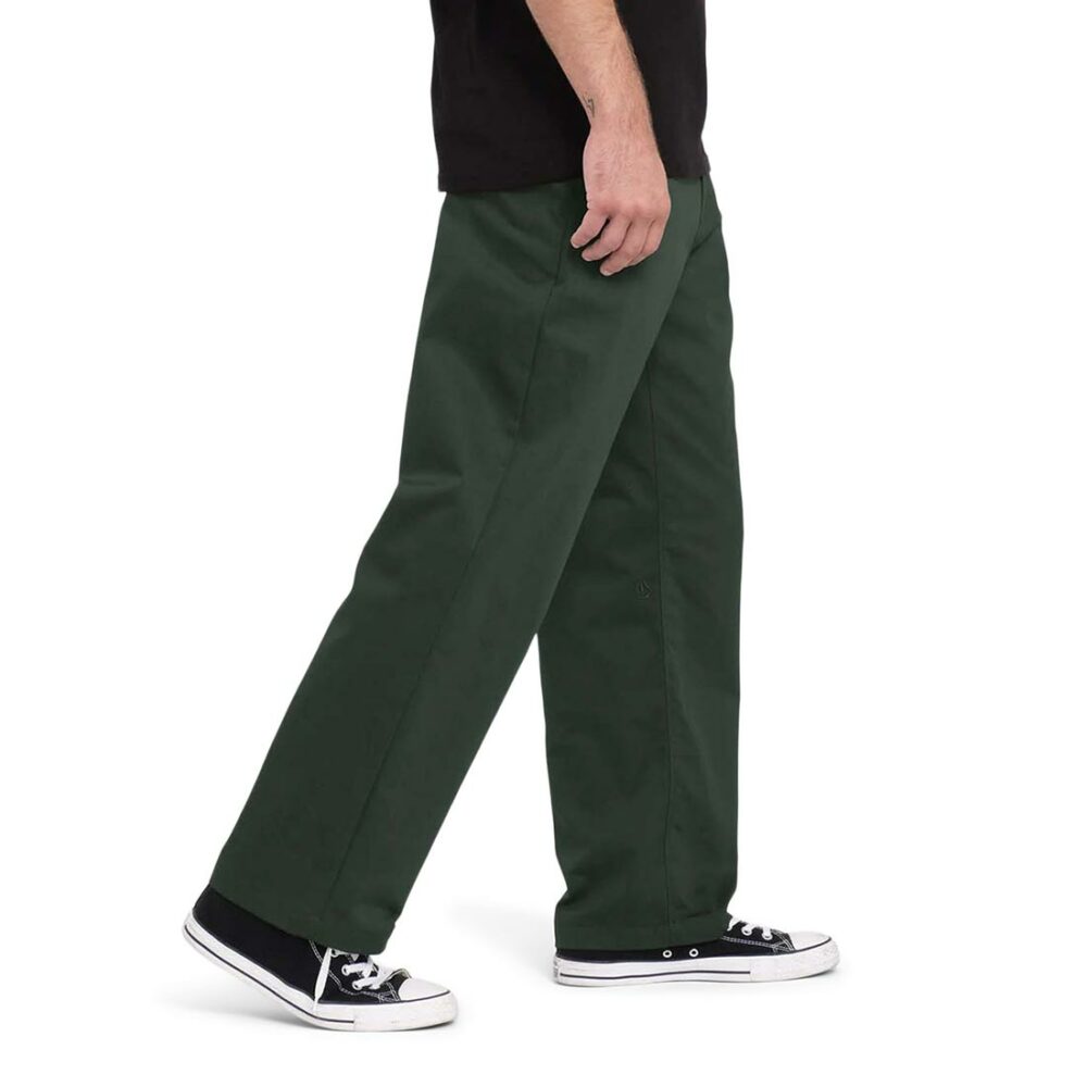 Volcom Frickin Skate Chino Pants - Dark Forest