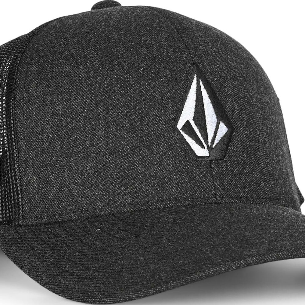 Volcom Full Stone Cheese Mesh Back Cap - Charcoal Heather (AW24)