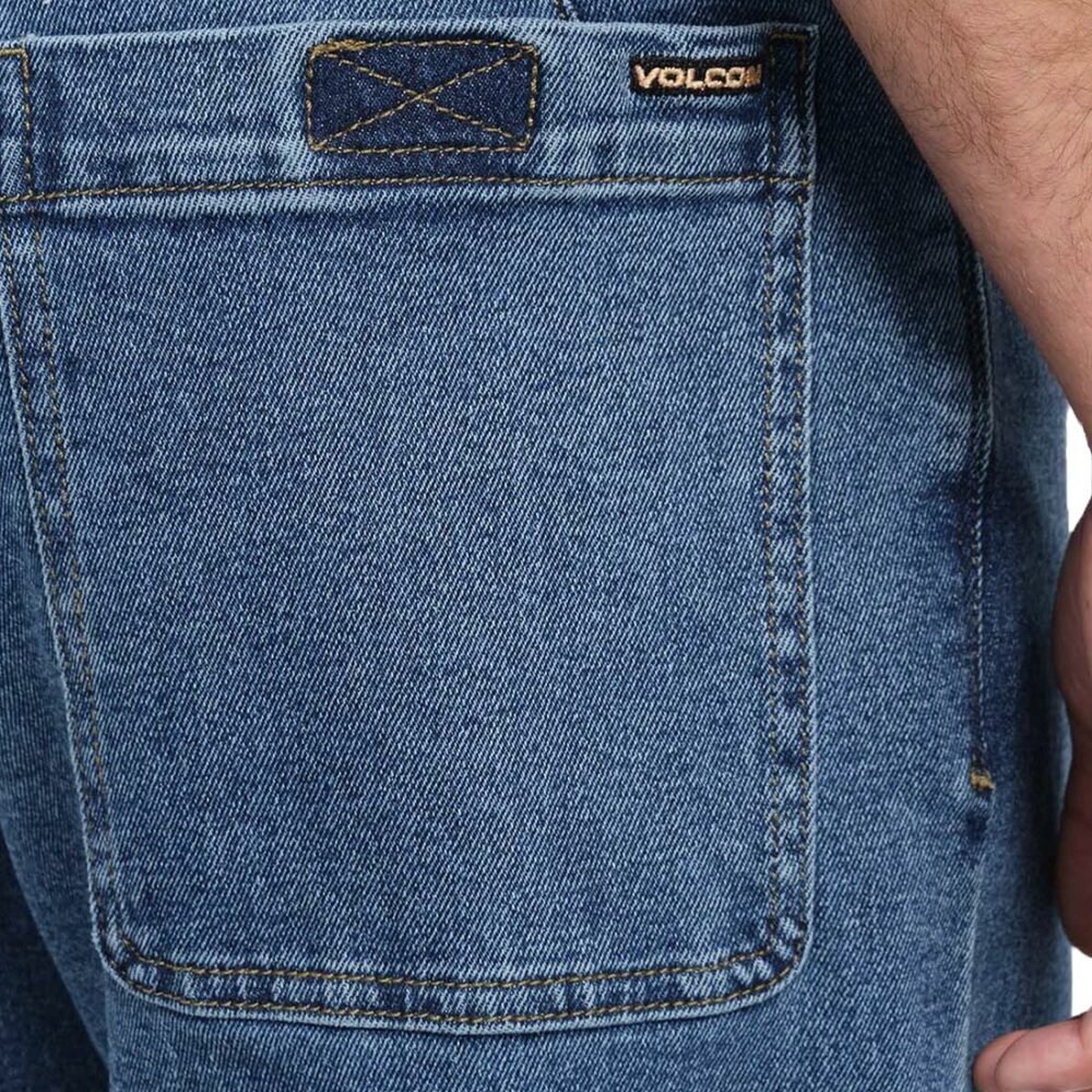 Volcom Kraftsman II Denim Pants - Washed Blue