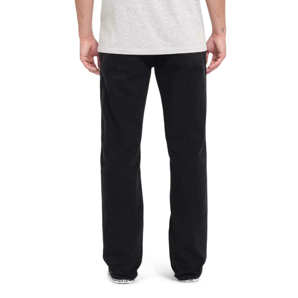 Volcom Modown Relaxed Fit Jeans - Blackout