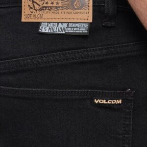 Volcom Modown Relaxed Fit Jeans - Blackout