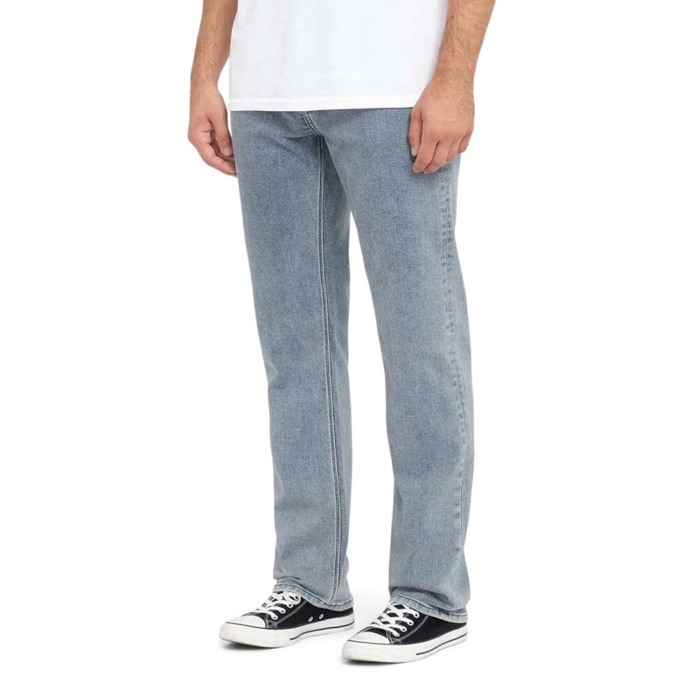 Volcom Solver Straight Fit Jeans - Ash Blue