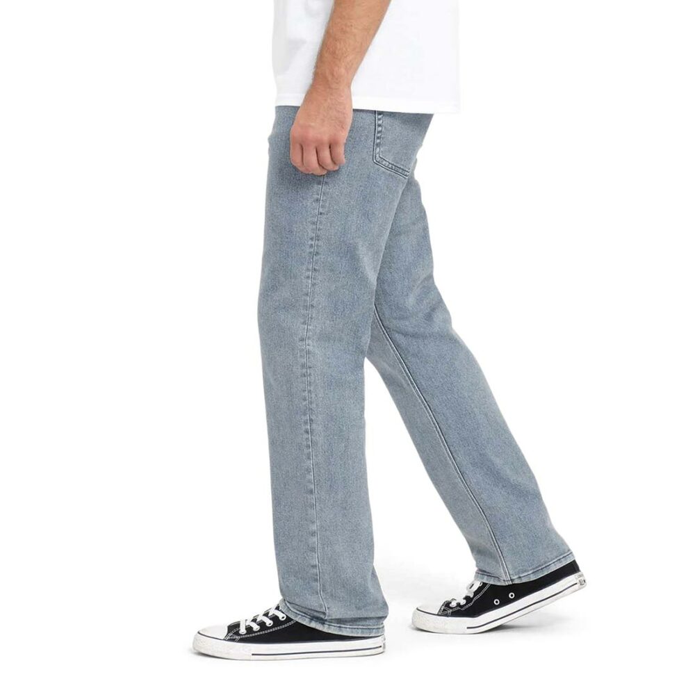 Volcom Solver Straight Fit Jeans - Ash Blue