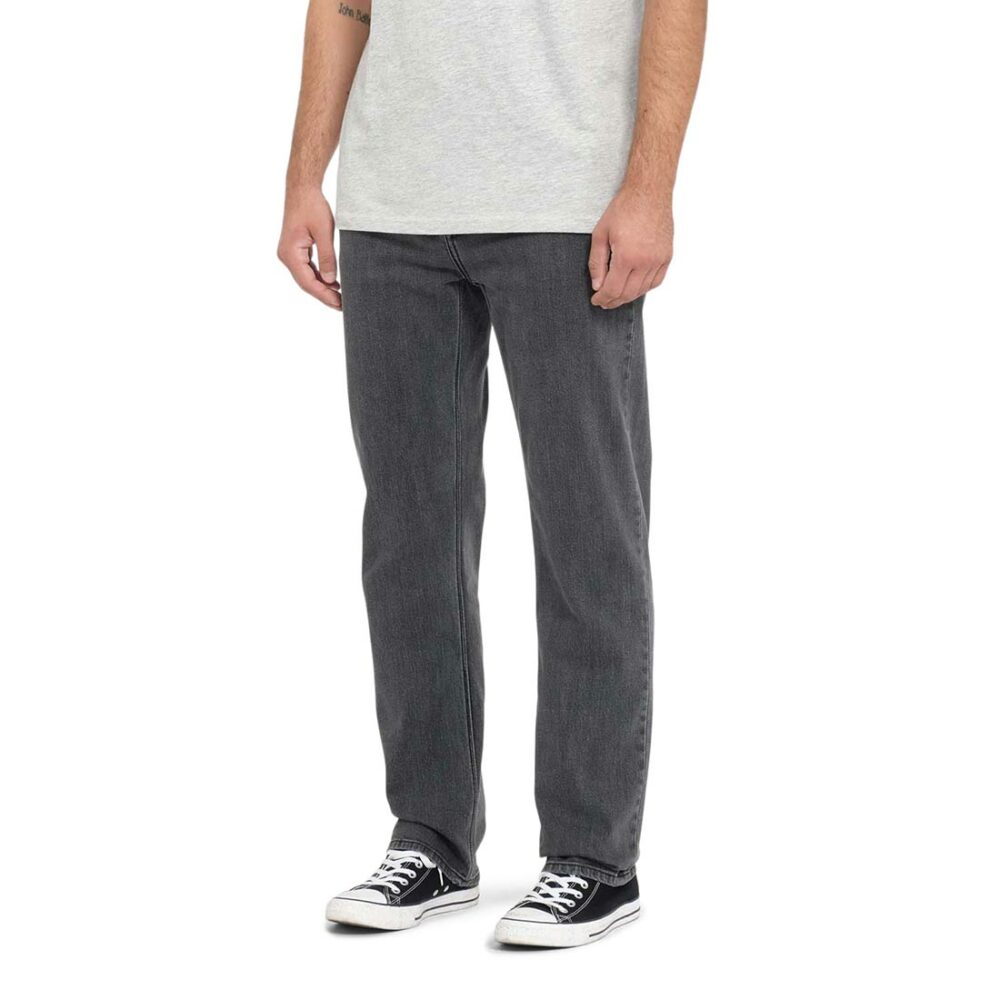 Volcom Solver Straight Fit Jeans - Neutral Grey