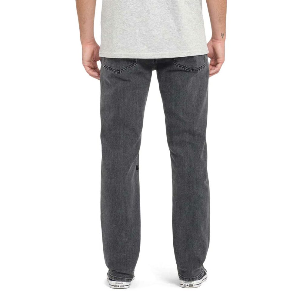 Volcom Solver Straight Fit Jeans - Neutral Grey