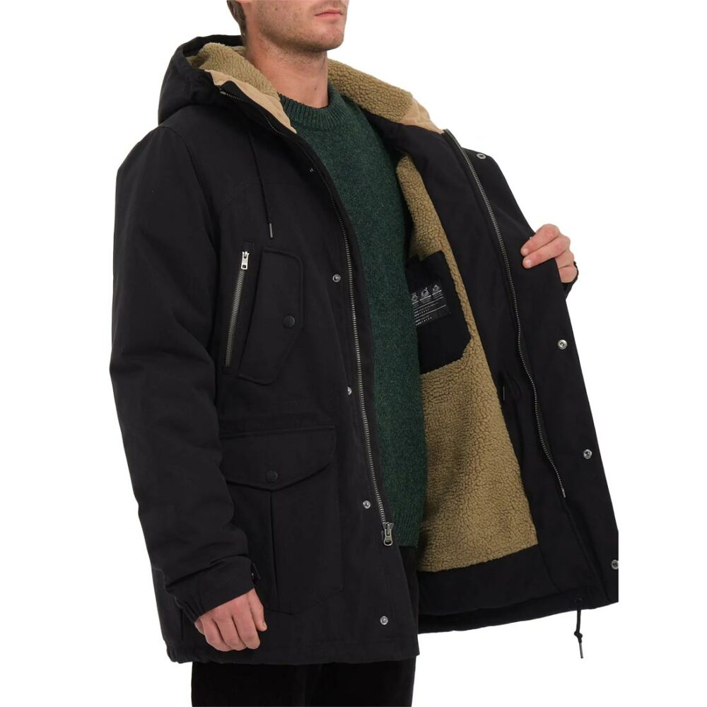 Volcom Starget 5K Parka Jacket - Black