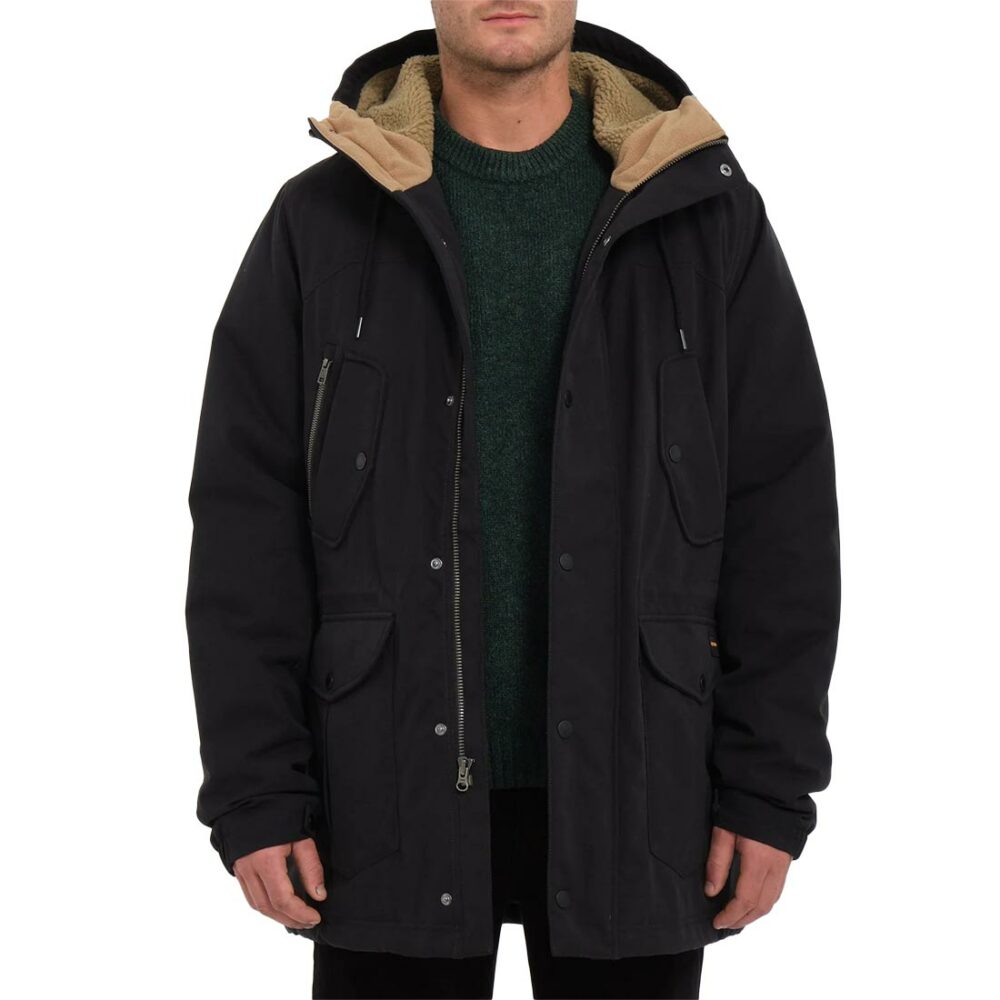 Volcom Starget 5K Parka Jacket - Black
