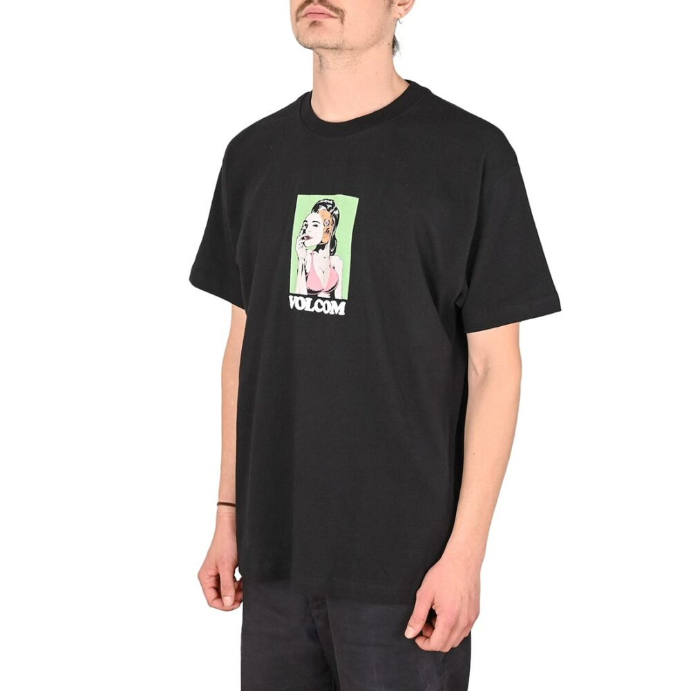 Volcom Underfaced LSE S/S T-Shirt - Black
