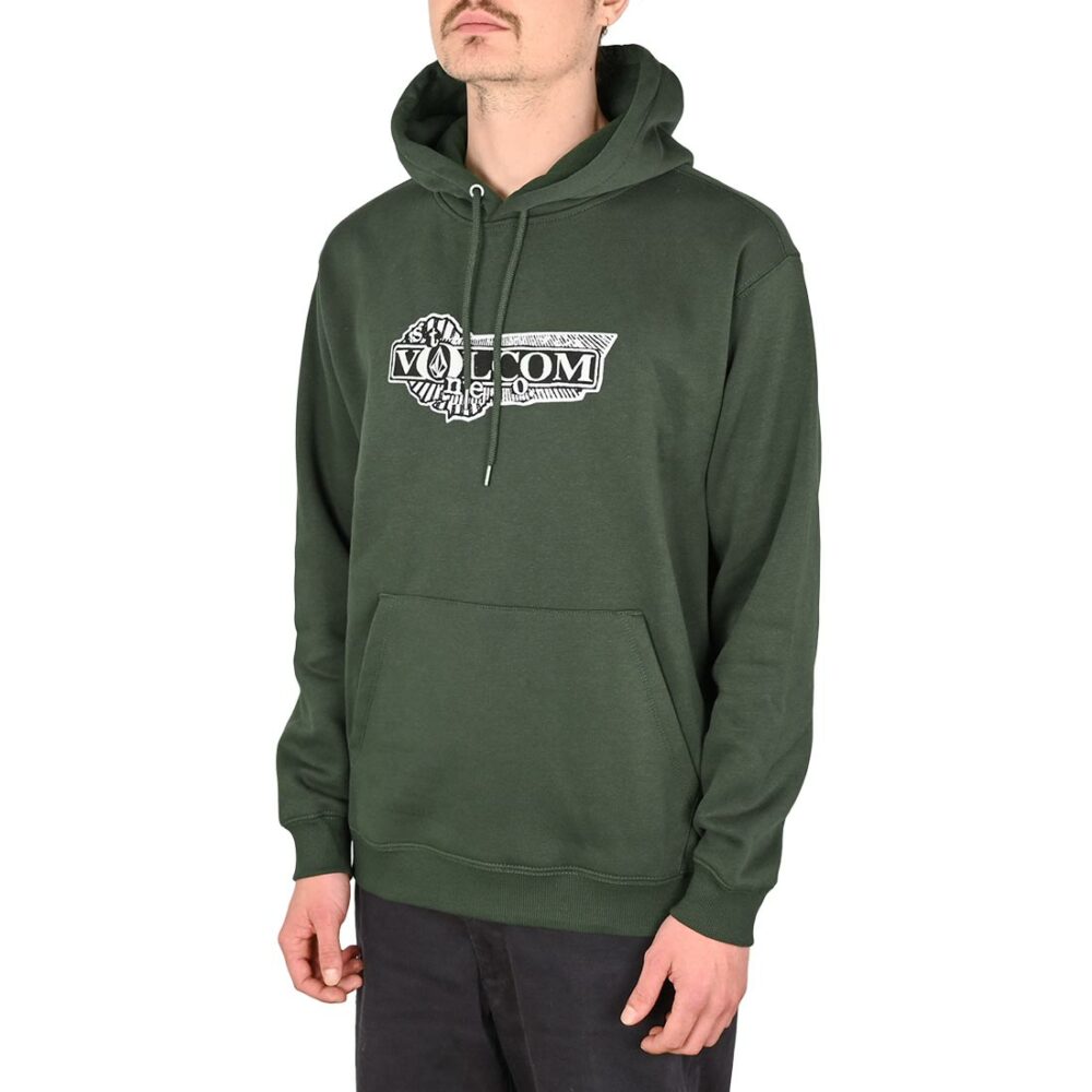 Volcom Volstoned Pullover Hoodie - Dark Forest