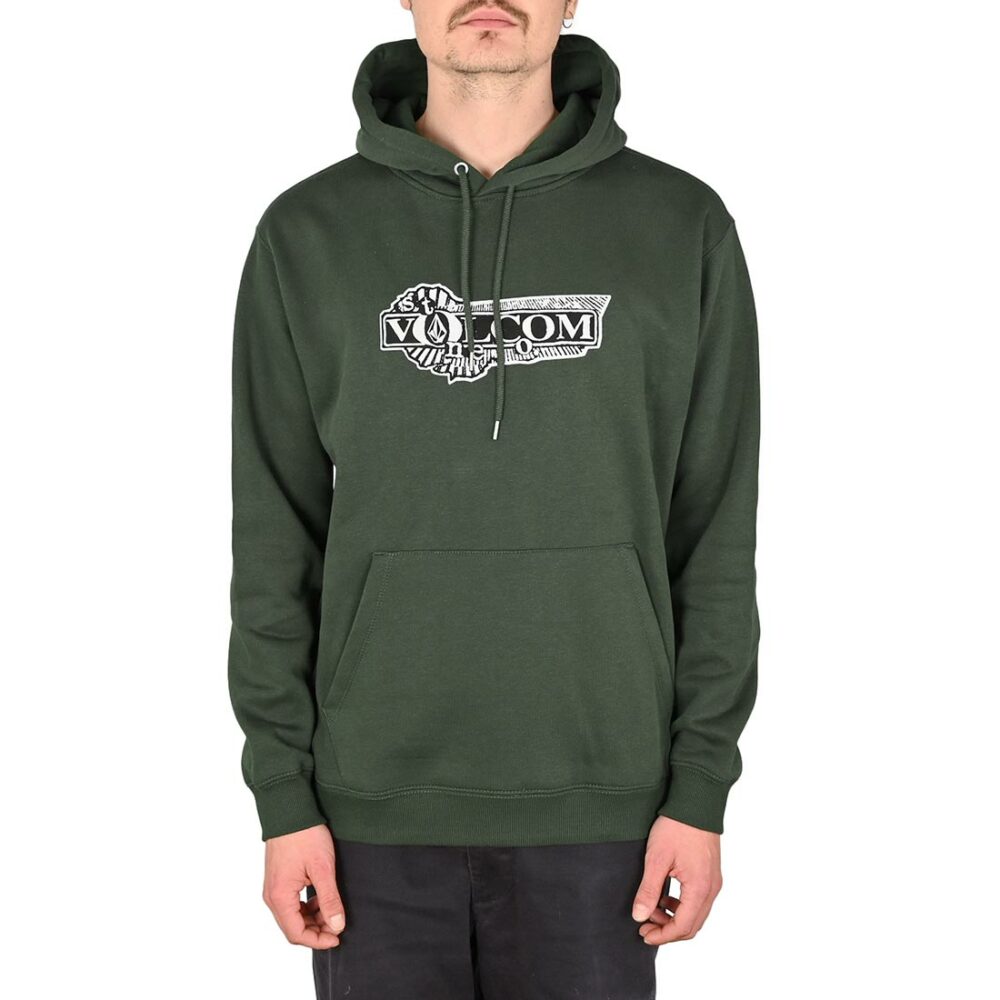 Volcom Volstoned Pullover Hoodie - Dark Forest