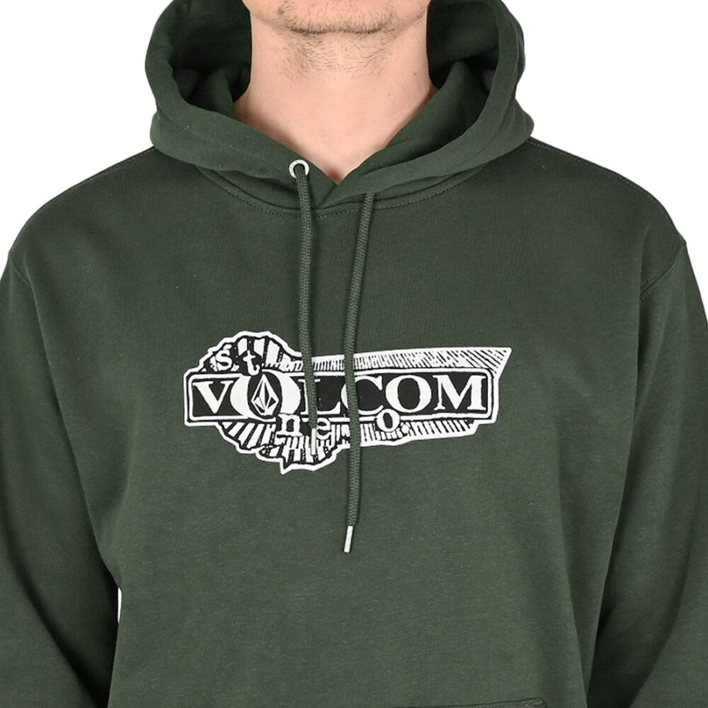 Volcom Volstoned Pullover Hoodie - Dark Forest