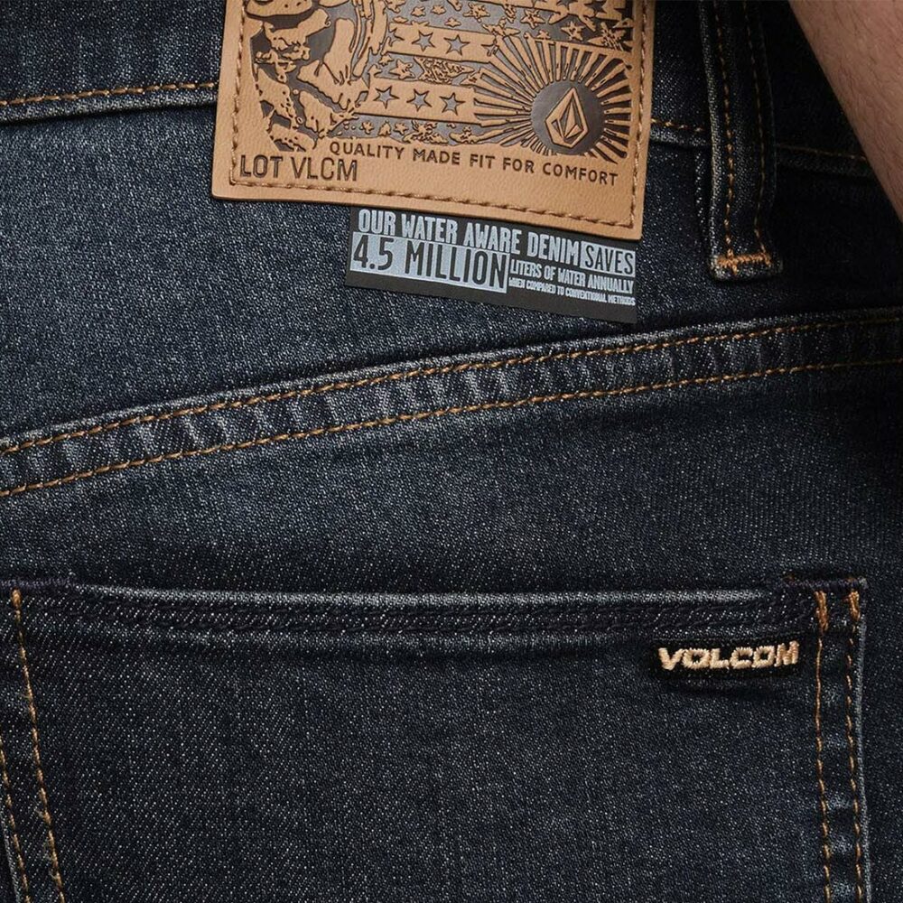 Volcom Vorta Slim Straight Jeans - New Vintage Blue