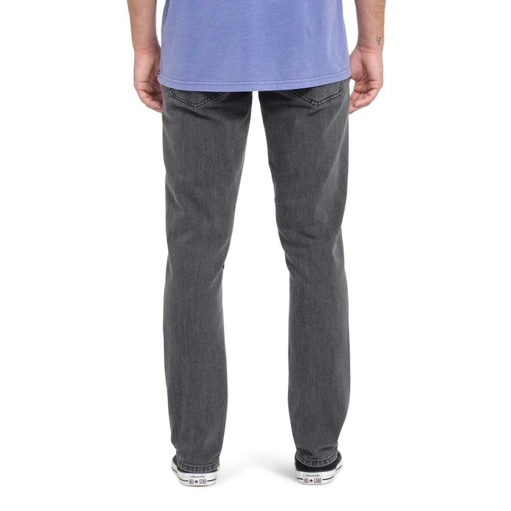 Volcom Vorta Slim Straight Jeans - Neutral Grey