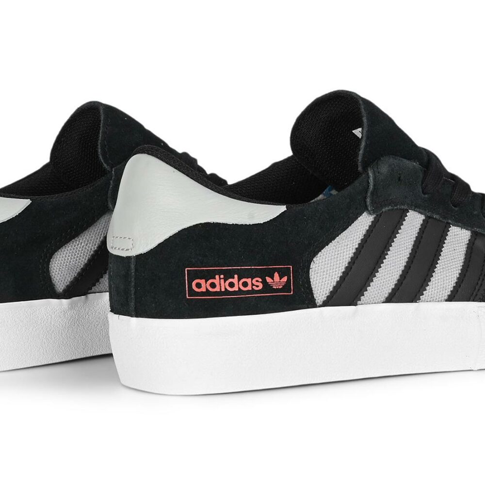 Adidas Matchbreak Super Skate Shoes - Core Black/Grey Two/Orange