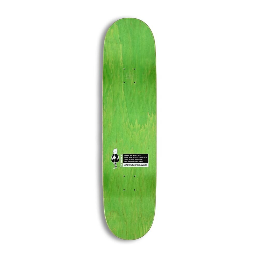 Alien Workshop Hill Mache Racer KTC (Slick) 8.25" Skateboard Deck