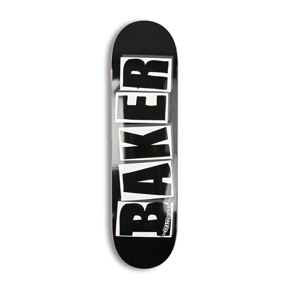 Baker Brand Logo Skateboard Deck - Black/White