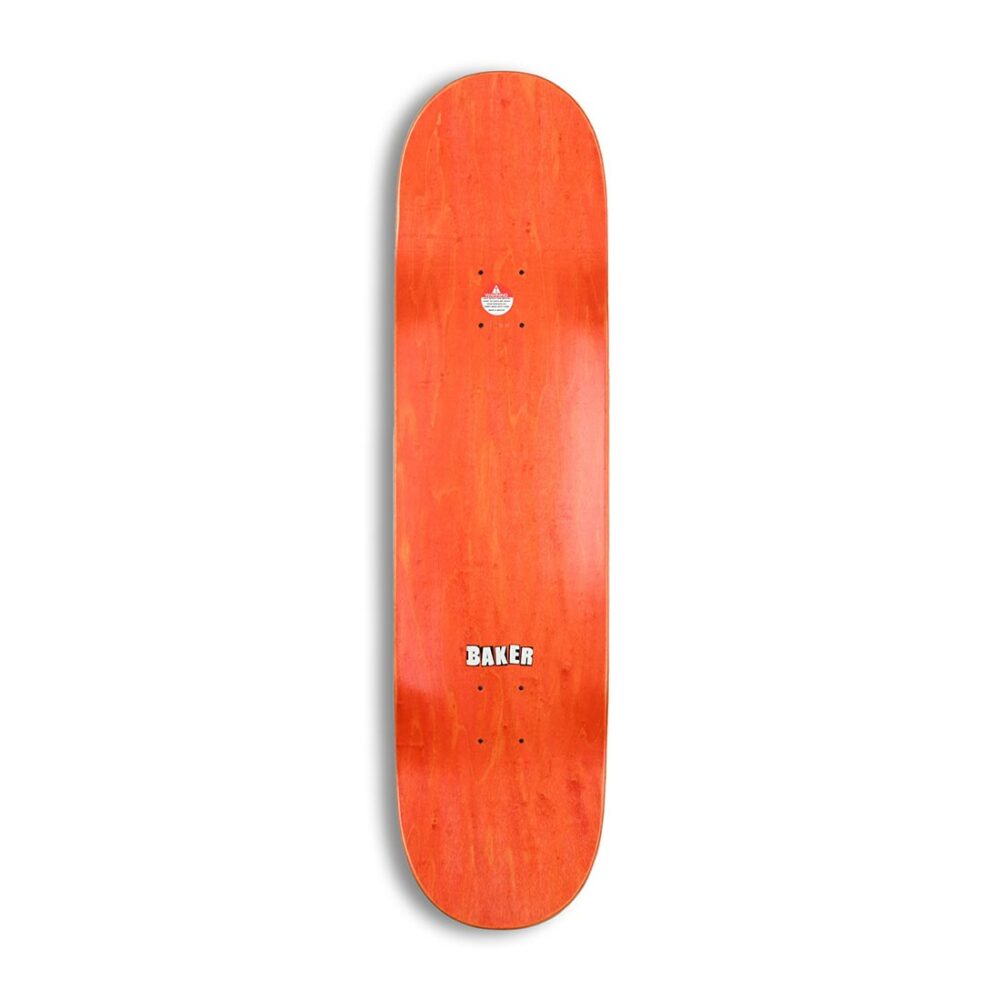 Baker Brooker Stacked 8.5" Skateboard Deck - Black