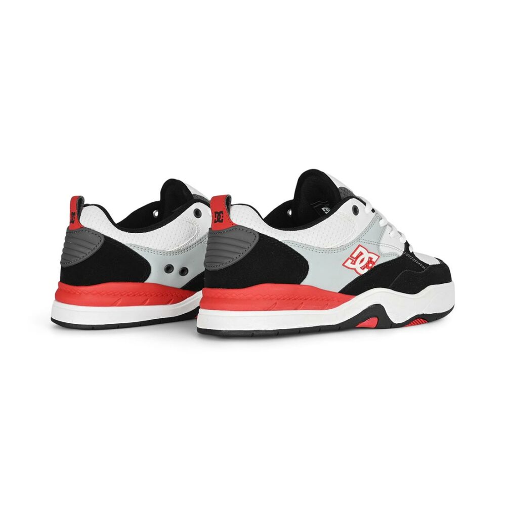 DC Ascend Skate Shoes - Black/Grey/White