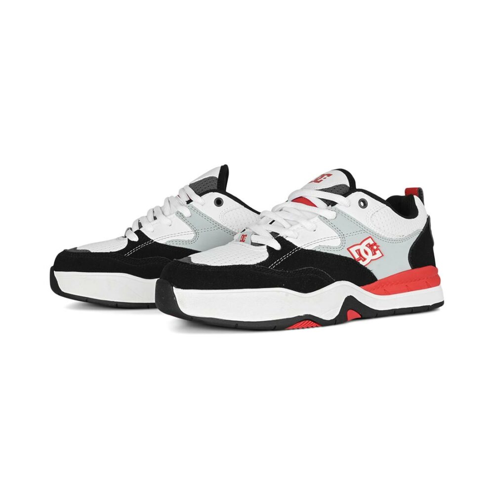 DC Ascend Skate Shoes - Black/Grey/White
