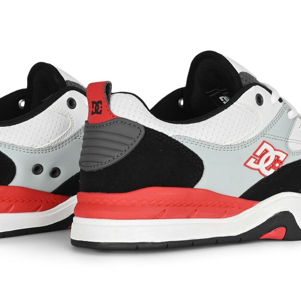DC Ascend Skate Shoes - Black/Grey/White