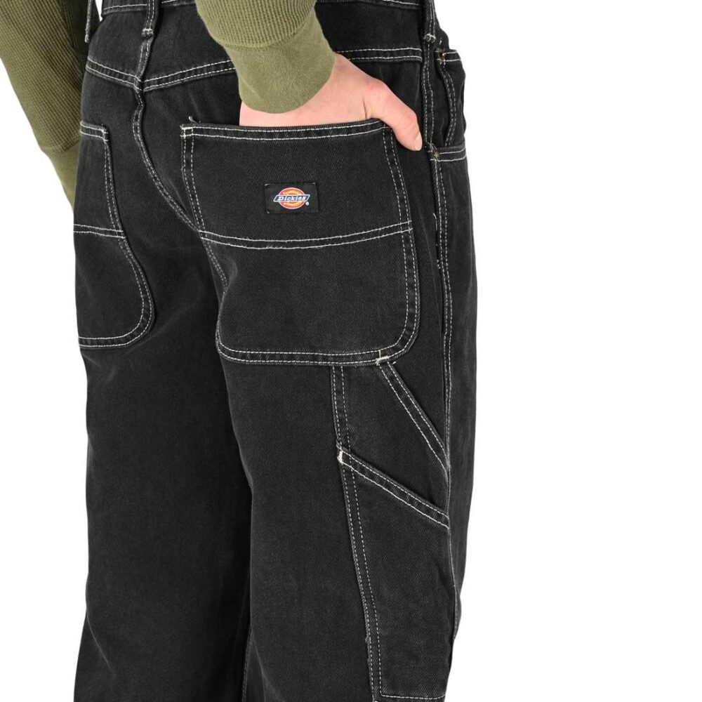 Dickies Garyville Straight Carpenter Jeans - Black Wash