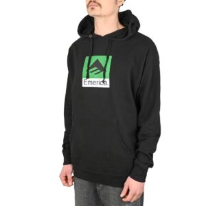 Emerica Classic Combo Pullover Hoodie - Black