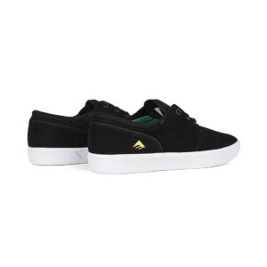 Emerica Figgy G6 Skate Shoes - Black/White/Gold