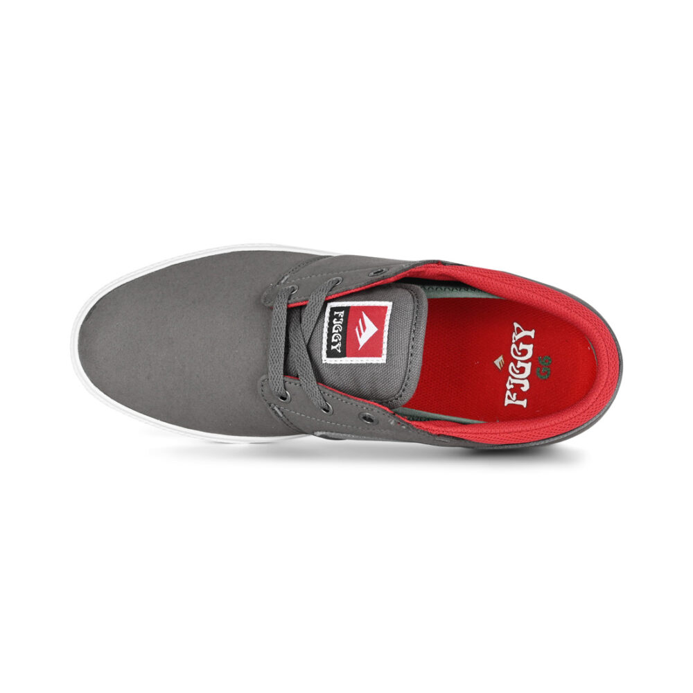 Emerica Figgy G6 Skate Shoes - Grey