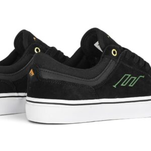 Emerica Hoban Skate Shoes - Black/White/Gold