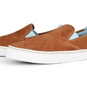 Emerica Wino G6 Slip-On Skate Shoes - Brown/Blue