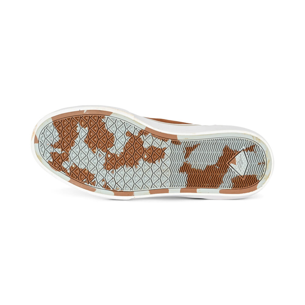 Emerica Wino G6 Slip-On Skate Shoes - Brown/Blue