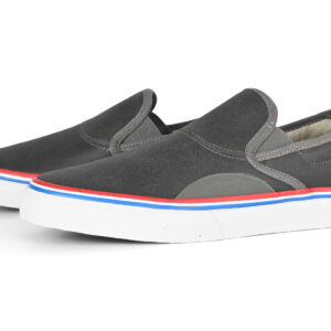 Emerica x Biltwell Wino G6 Slip-On Skate Shoes - Charcoal