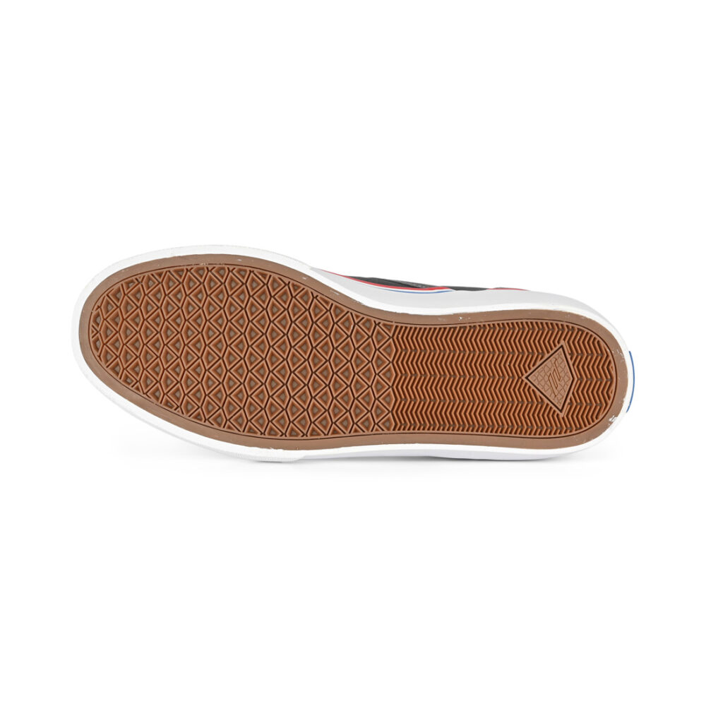 Emerica x Biltwell Wino G6 Slip-On Skate Shoes - Charcoal