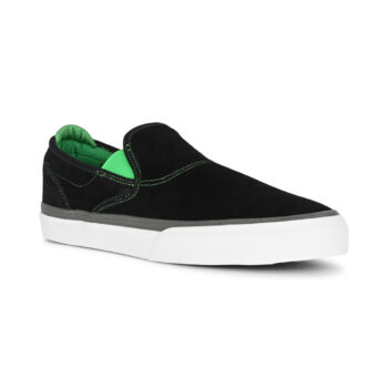 Emerica x Creature Wino G6 Slip-On Skate Shoes - Black/Green